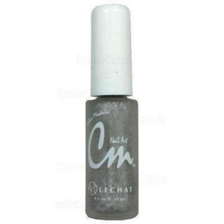 CM Nail Art, Basic, NA20, Silver Glitter, 0.33oz 